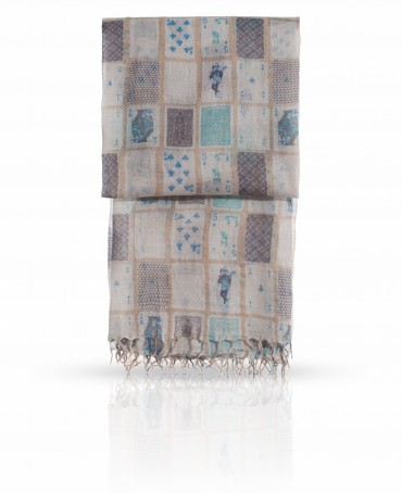 Палантин Женский W-CARDS/BLUE